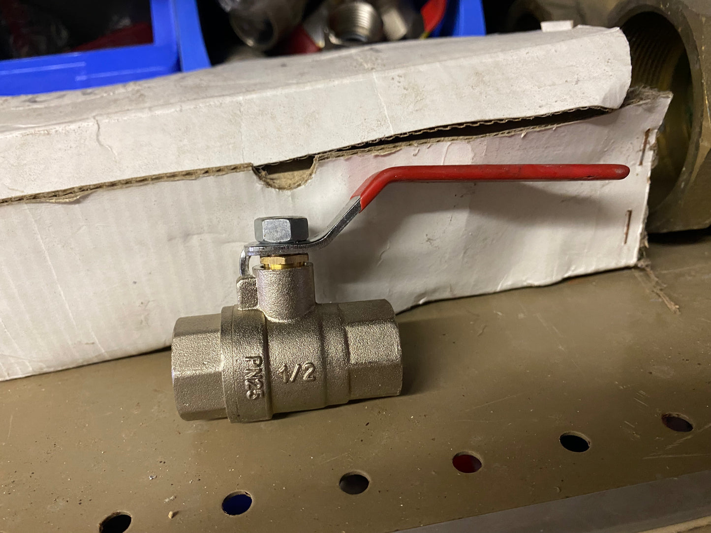 Z Air Pro & Other Makes Brass Ball Lever Valve Red Blue Green Handles