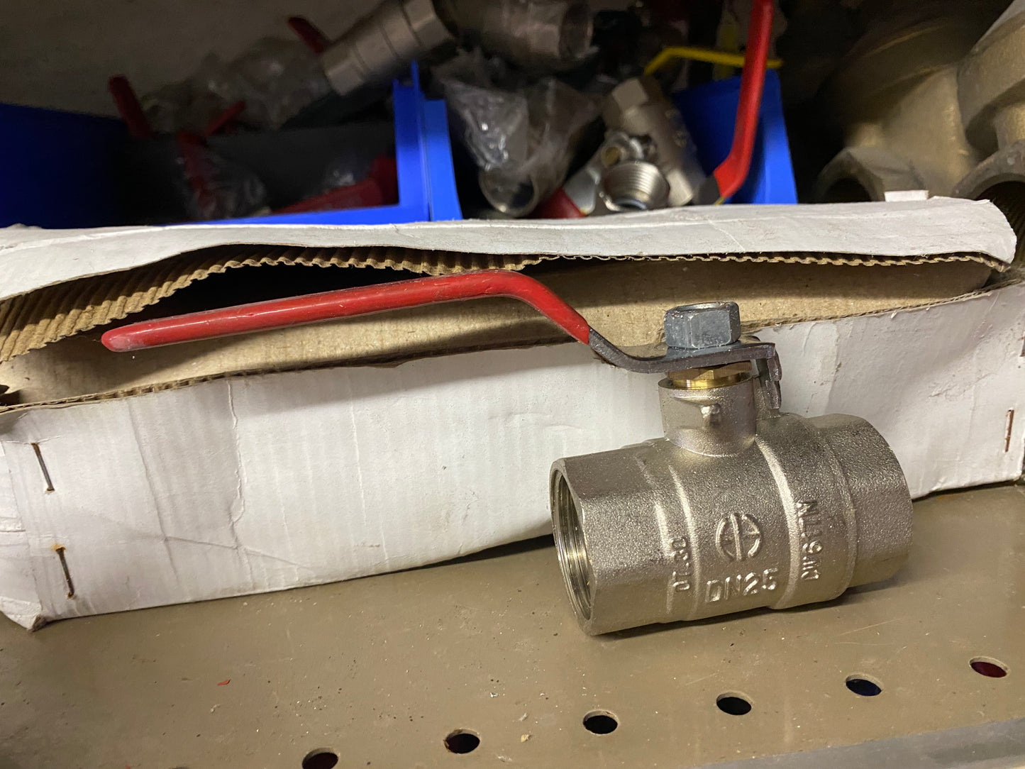 Z Air Pro & Other Makes Brass Ball Lever Valve Red Blue Green Handles