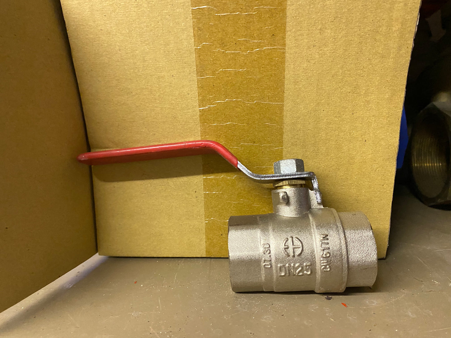Z Air Pro & Other Makes Brass Ball Lever Valve Red Blue Green Handles