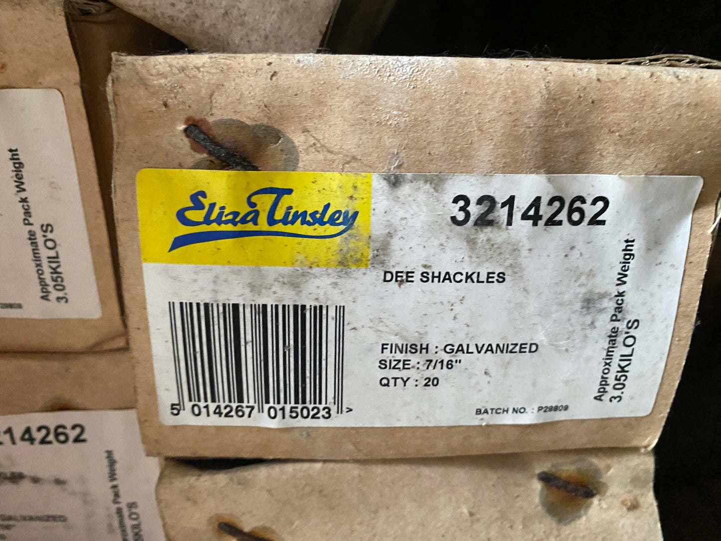 Eliza Tinsley Hose Clip 25-35mm (Pack 50) Zinc Plated 3211726 C1LHST/W1