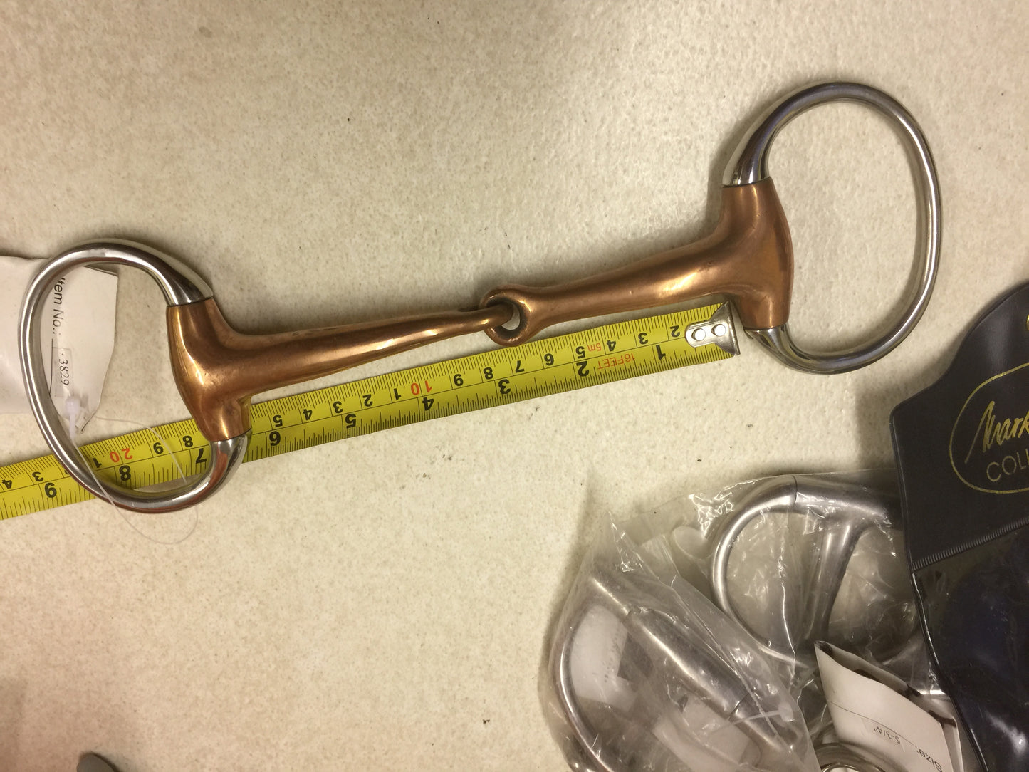 Horse Bit 5 3/4" Eggbut Jointed Cooper Mark Todd 3829 14.5cm