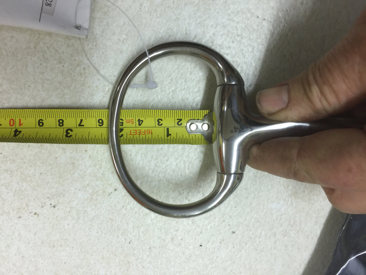 Horse Bit 5" Eggbut Twisted Jointed Mark Todd 3828 12.5cm