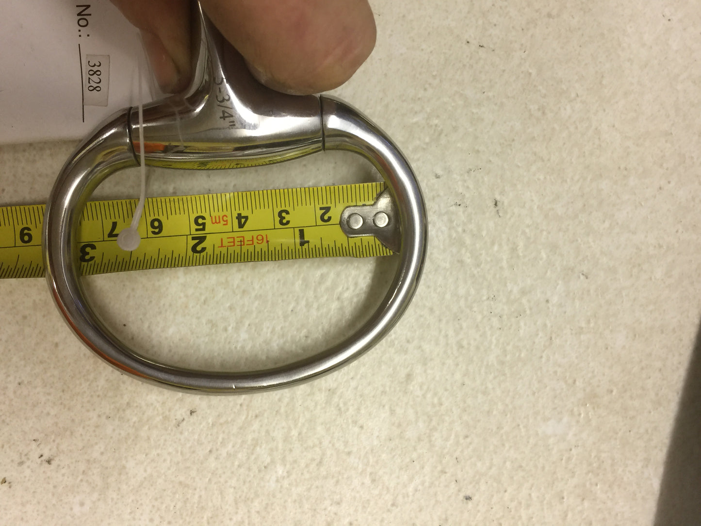 Horse Bit 5" Eggbut Twisted Jointed Mark Todd 3828 12.5cm