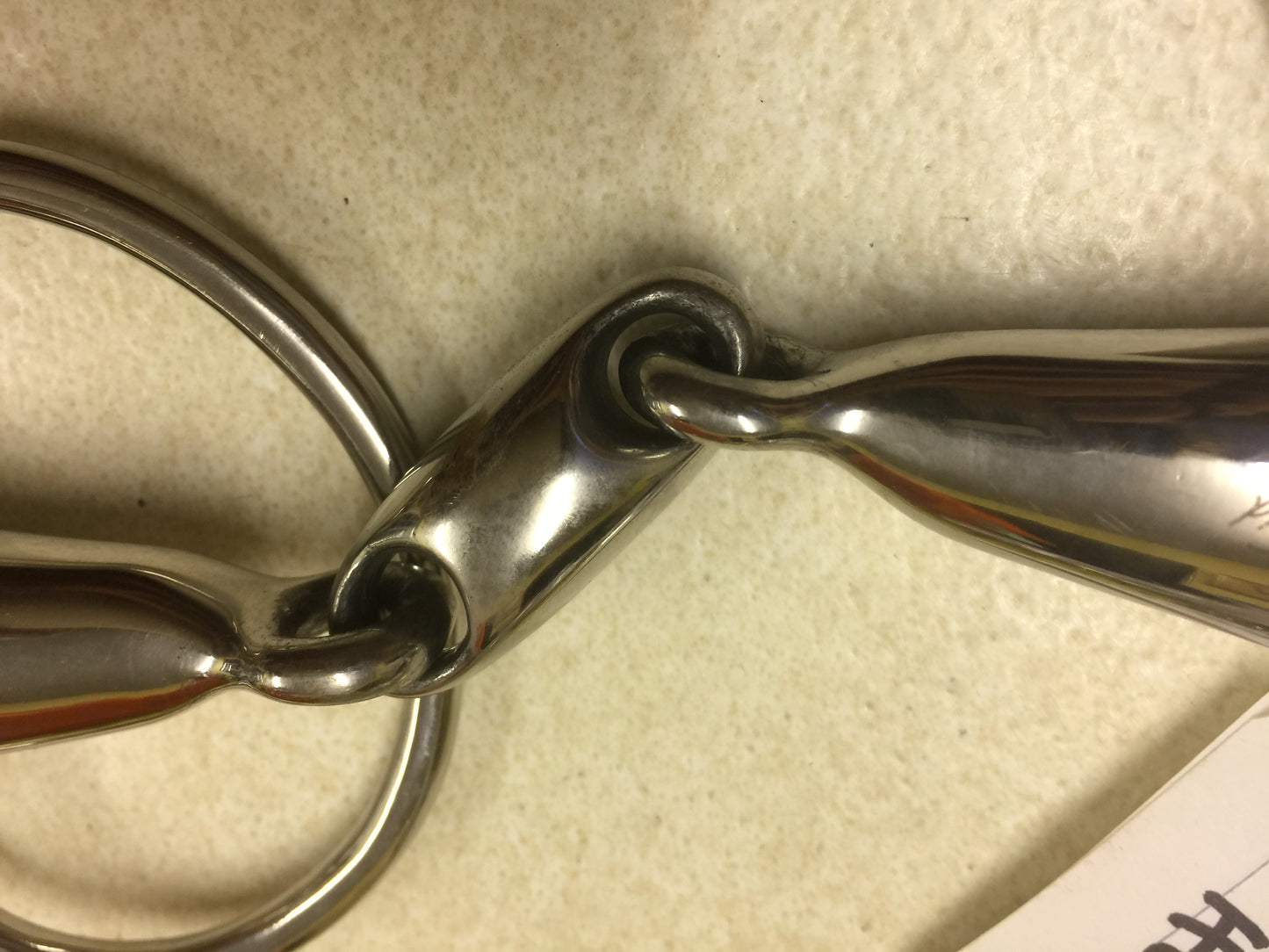 Horse Bit 5 3/4" Eggbut Jointed Hollow Lozenge Link Mark Todd 888073 14.5cm