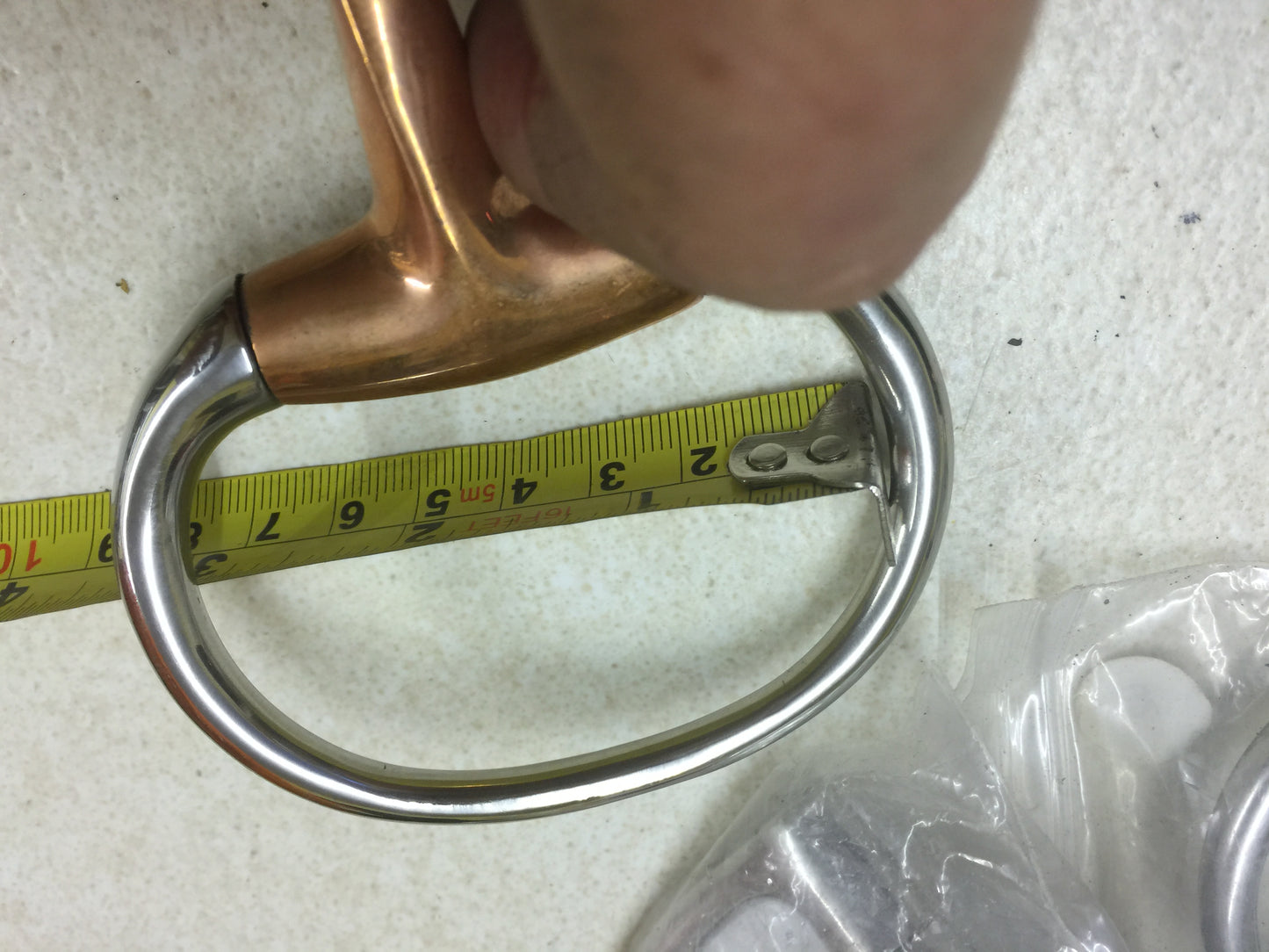Horse Bit 5" Eggbut Jointed Twisted Copper Mark Todd 3830 12.5cm