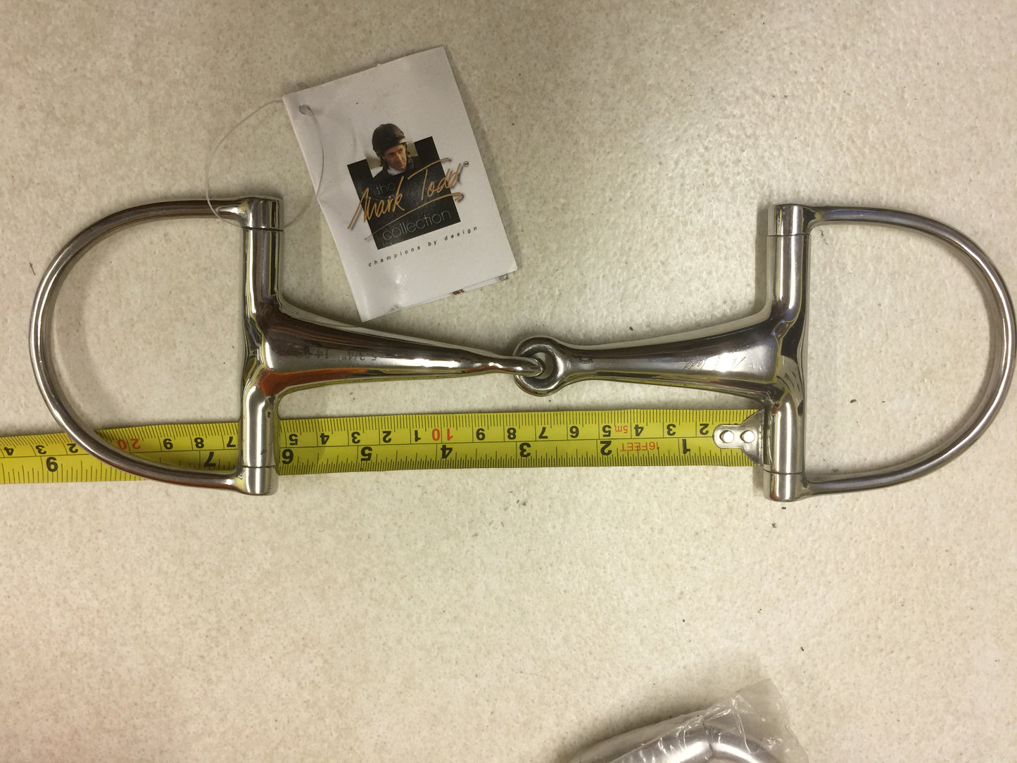 Horse Bit 5 3/4" D Ring Jointed Mark Todd 3849 14.5cm