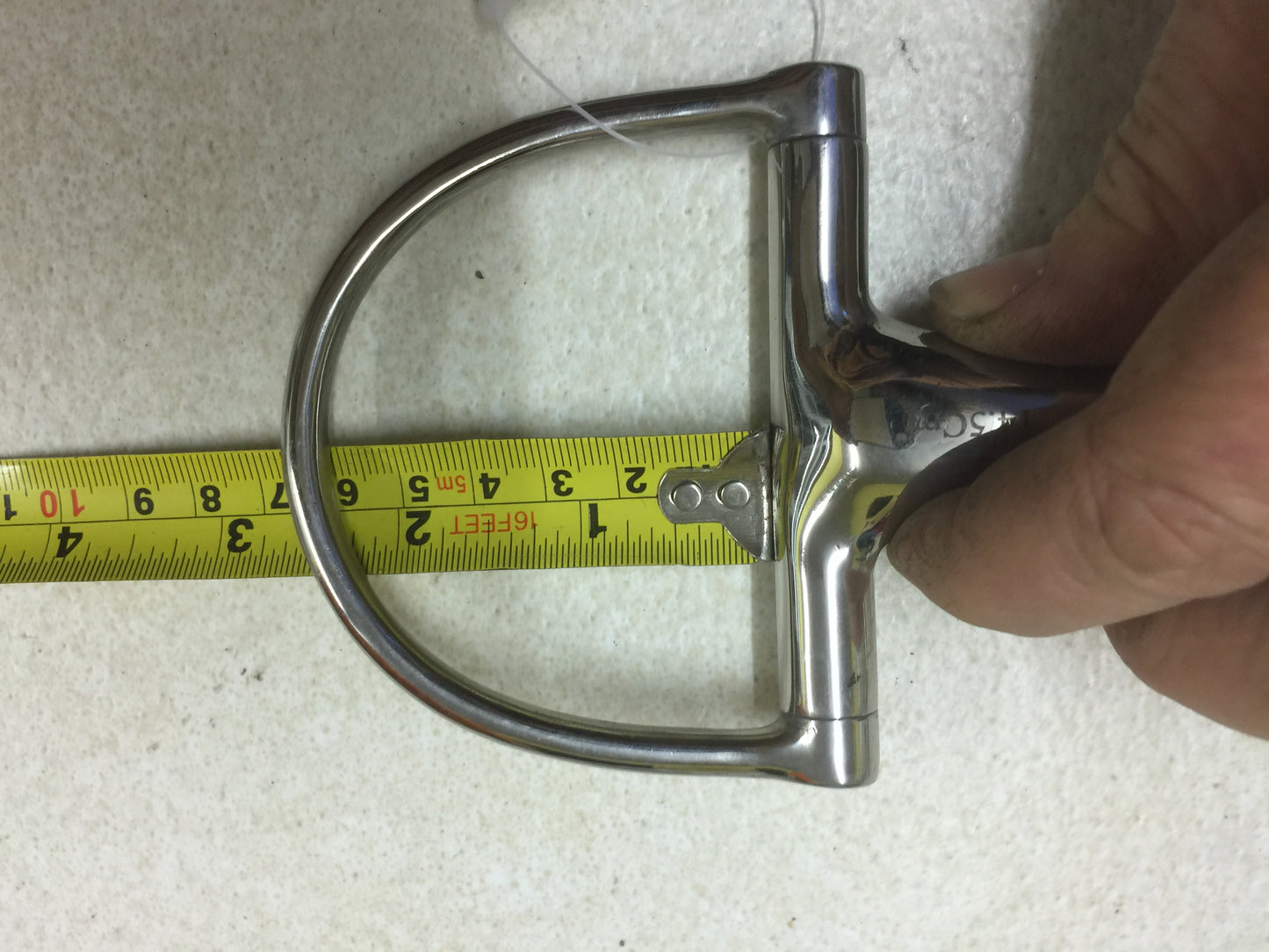 Horse Bit 5 3/4" D Ring Jointed Mark Todd 3849 14.5cm