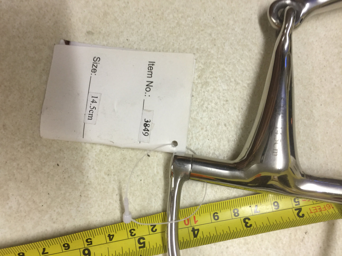 Horse Bit 5 3/4" D Ring Jointed Mark Todd 3849 14.5cm