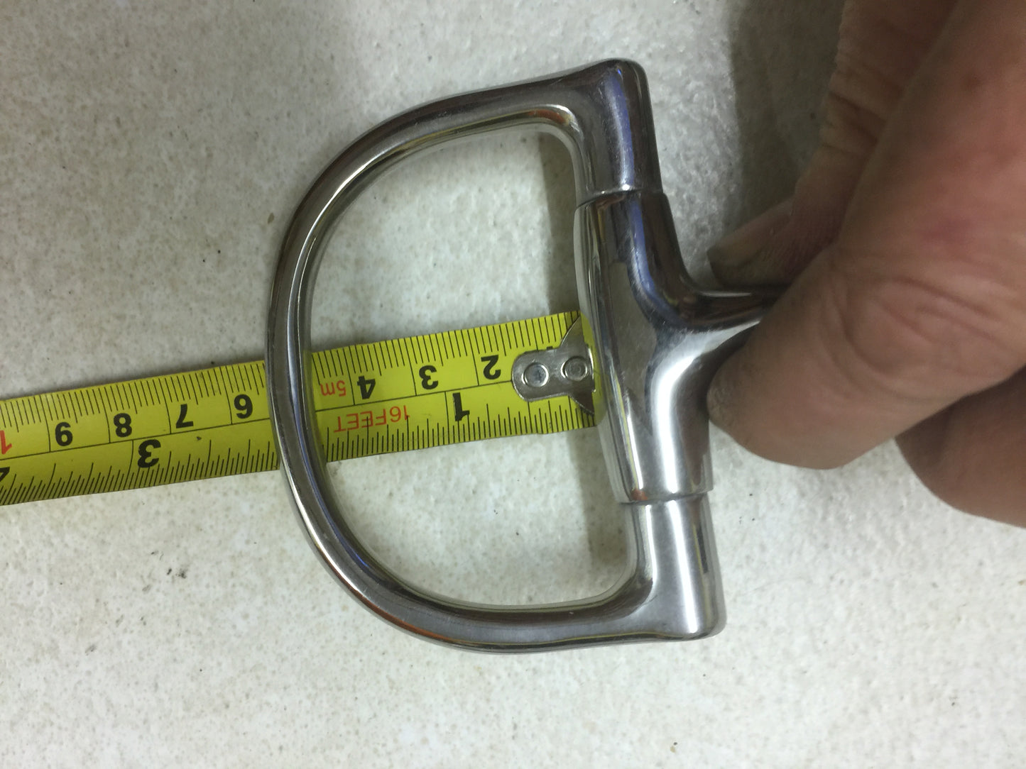 Horse Bit 5" D Ring Jointed Mark Todd 150106