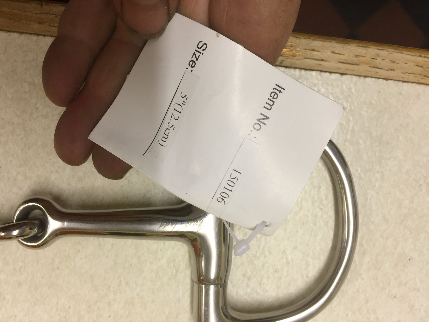 Horse Bit 5" D Ring Jointed Mark Todd 150106