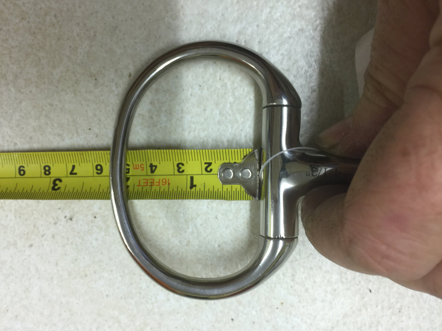 Horse Bit 4.5" Eggbut Jointed Mark Todd 3821 11.5cm