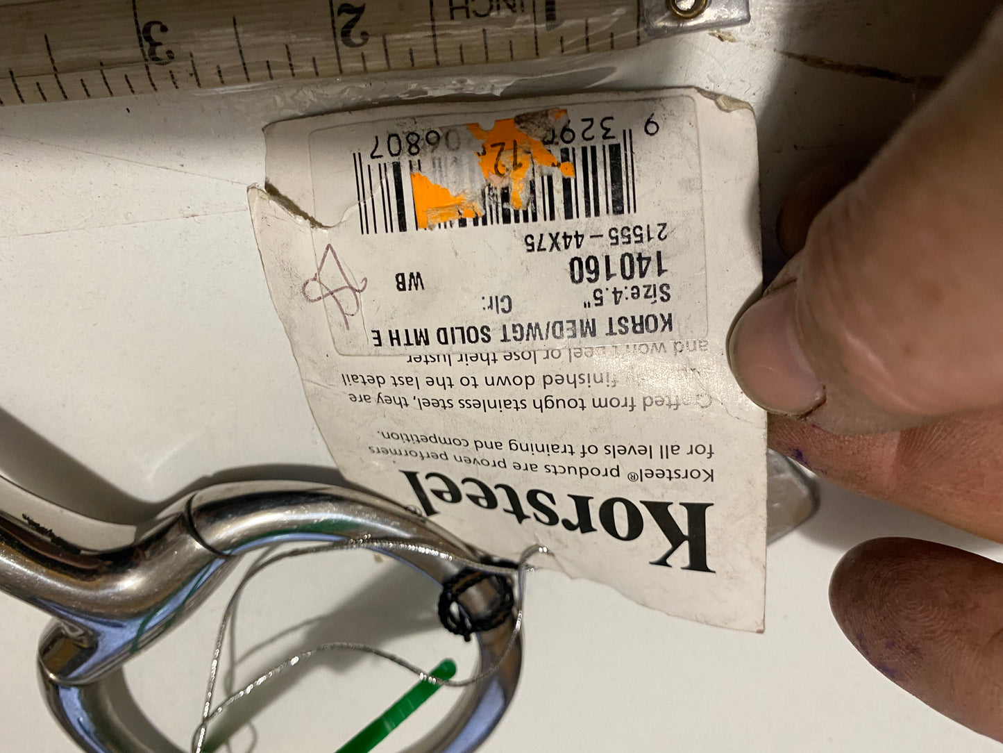 Bit Eggbutt Jointed 4.5" 3878942