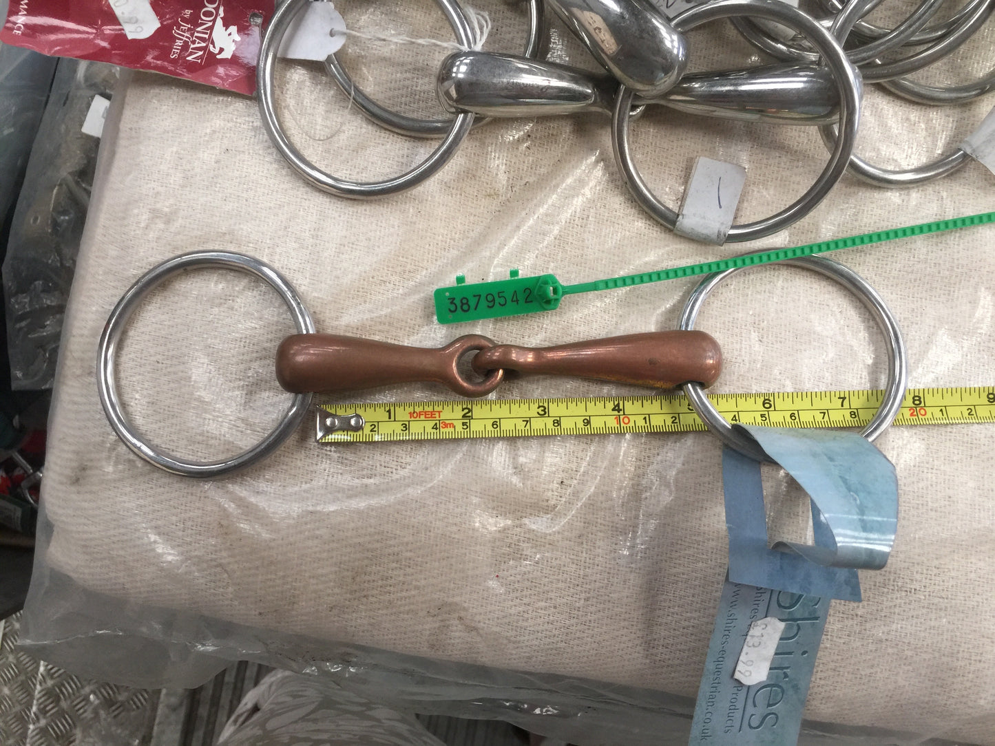 Bit Loose Ring Jointed Copper 4.5” Shires 3879642