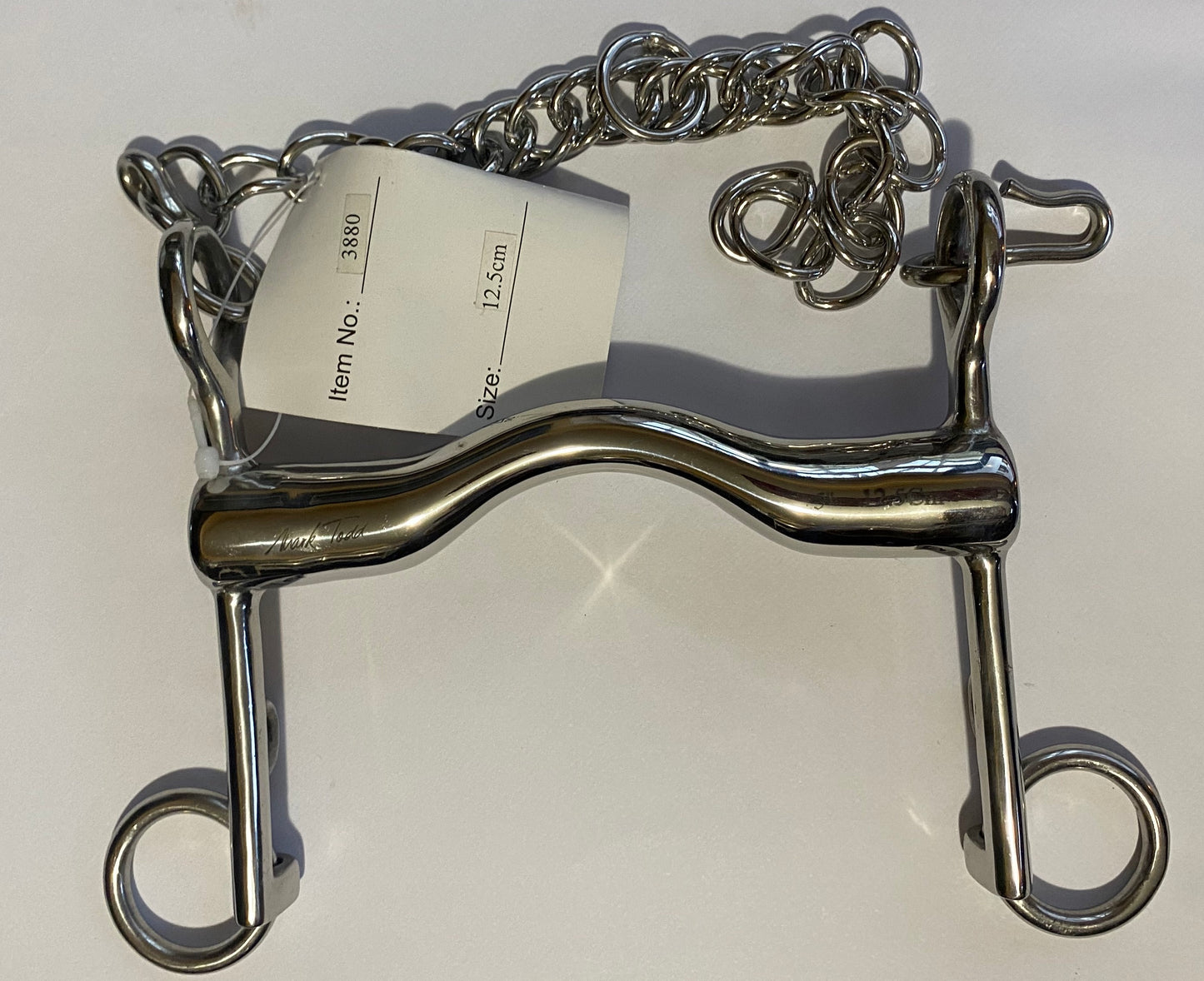 Horse Bit 5" Weymouth Fixed Cheek Mark Todd 3880 12.5cm