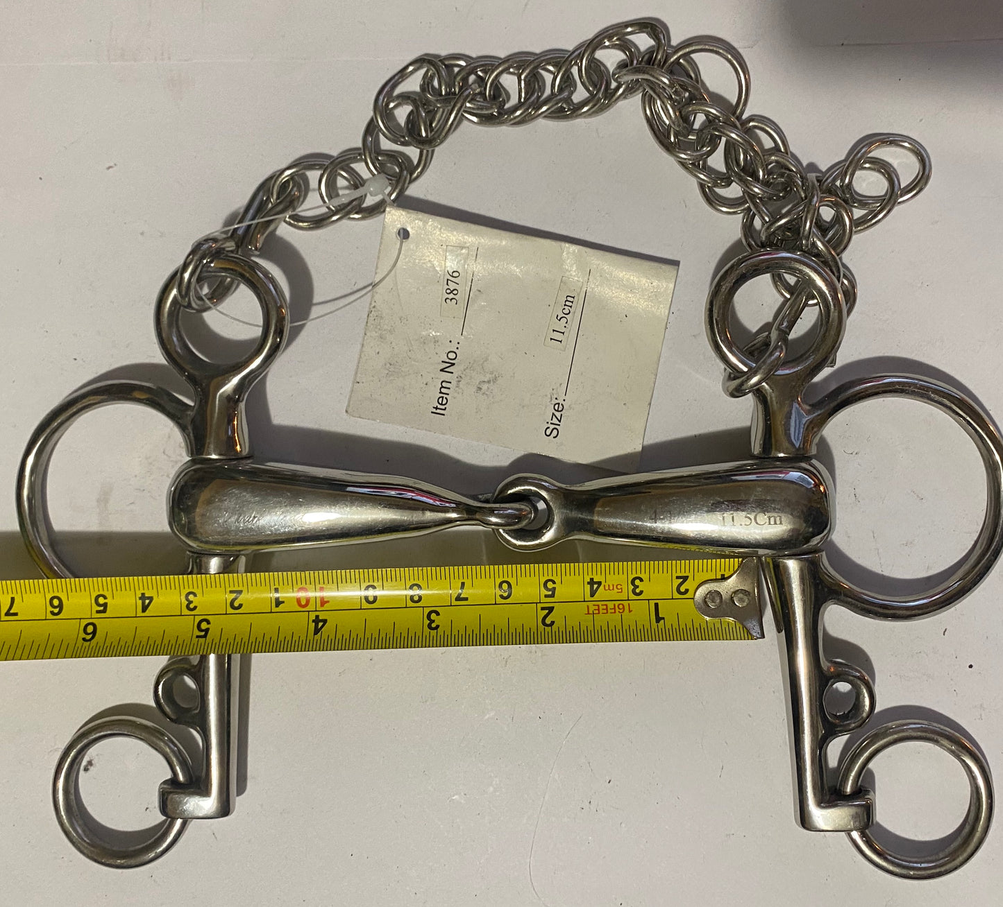 Horse Bit 4.5" Pelham Jointed Mark Todd 3876 11.5cm