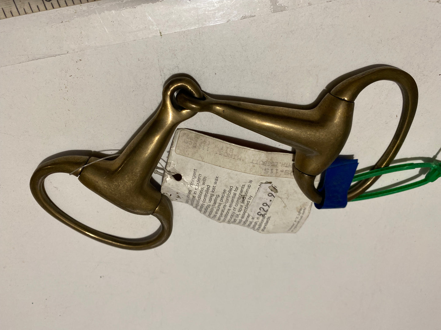 Bit Eggbutt Jointed 4.5" Solid minos 3878994 Hollow Mouth