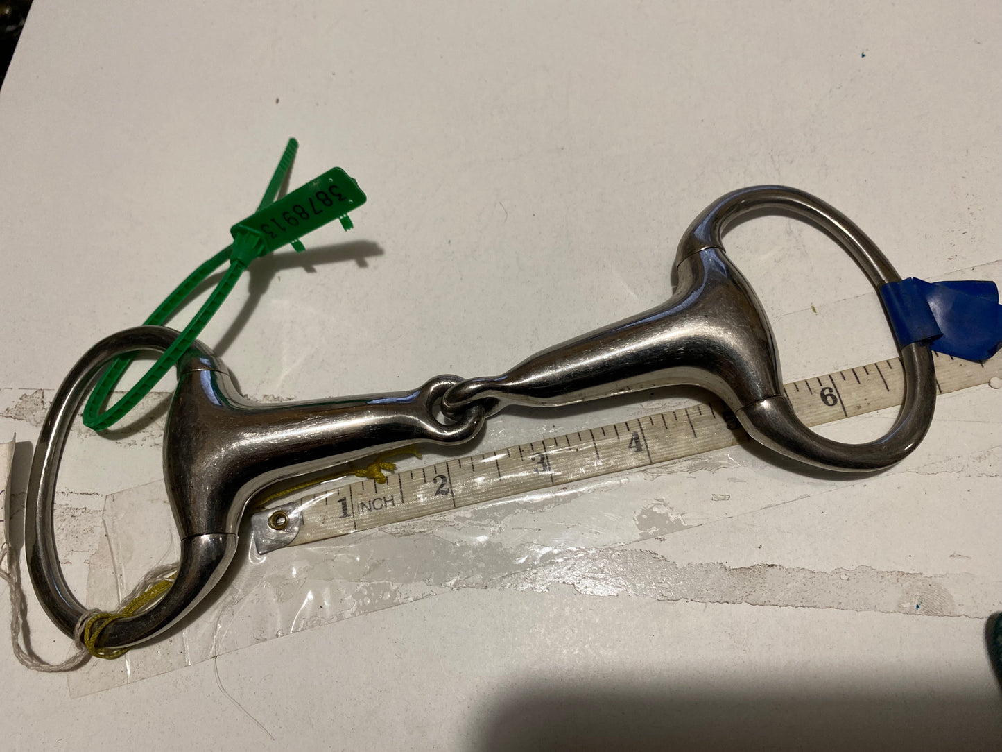 Bit Eggbutt Jointed 4.5" Hollow Mouth Thick 3878913 930