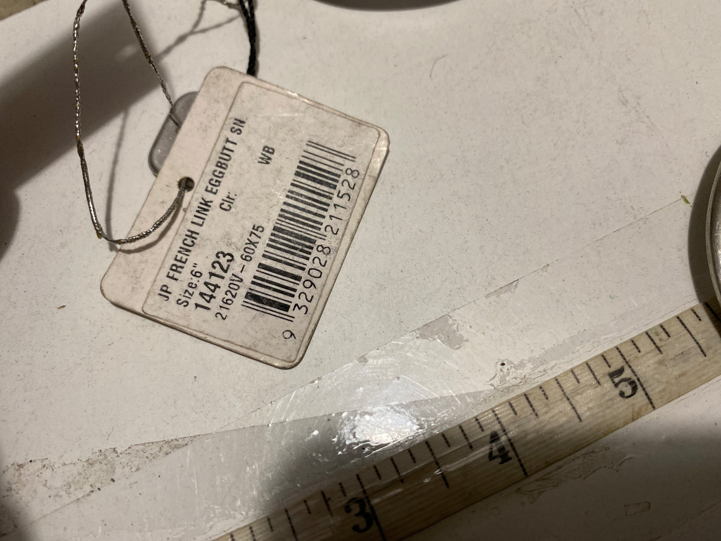 Bit Eggbut French Link 6" JP Curved 3879868 821