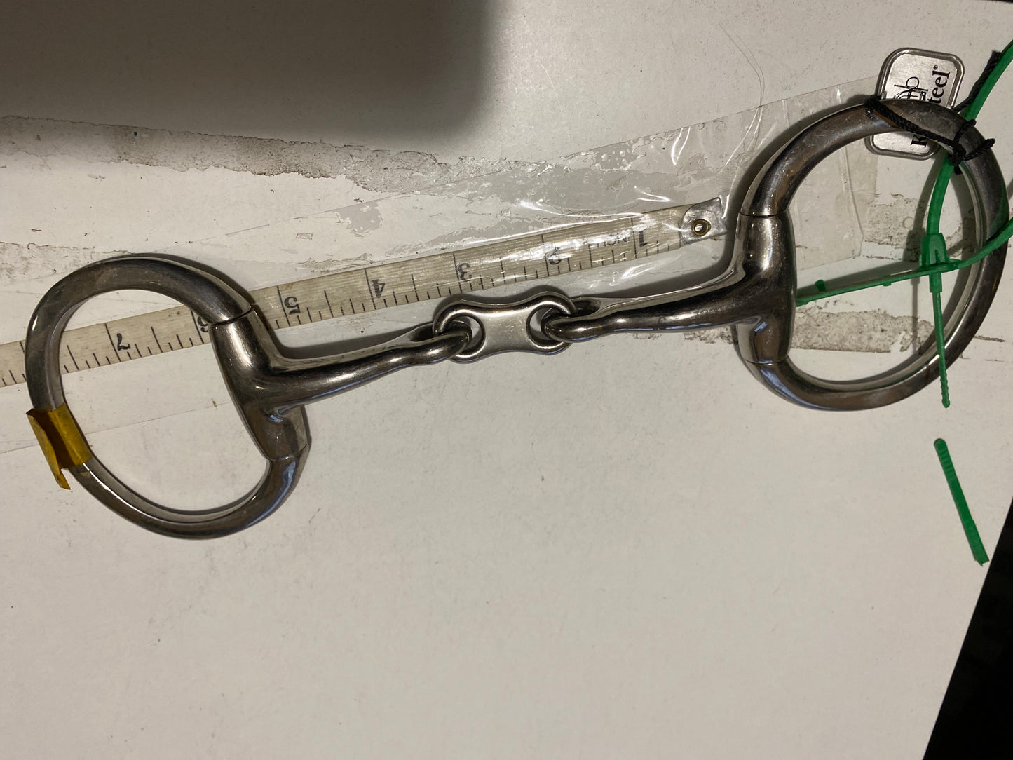 Bit Eggbutt French Link 5" Curved Mouth JP Korsteel 3878918