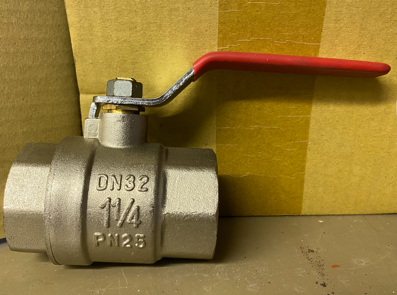 Z Air Pro & Other Makes Brass Ball Lever Valve Red Blue Green Handles