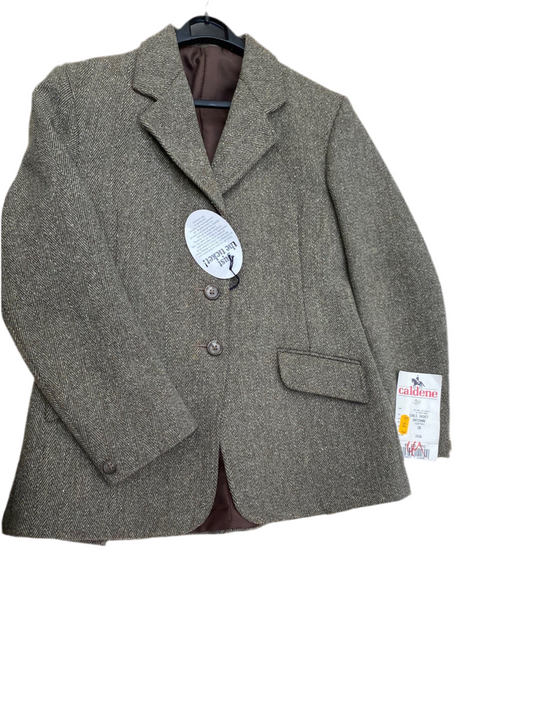 Caldene 28" Chest Girls Derby Tweed Jacket