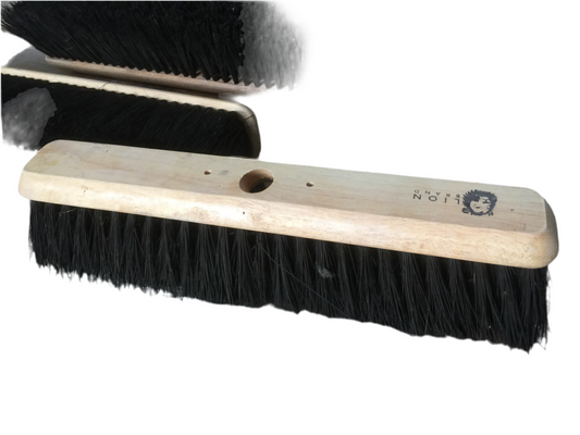 Lion 18" Stiff Black  Broom Head 11842