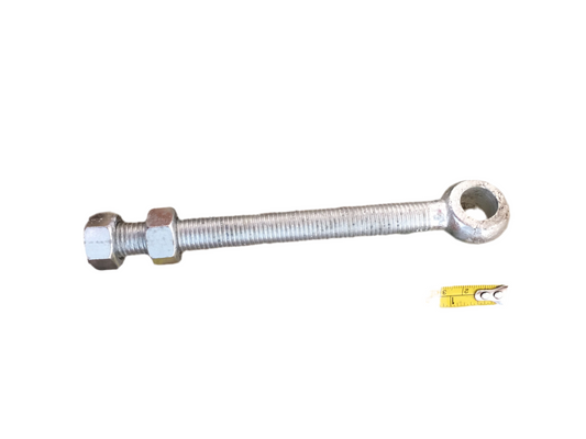 Eyebolt 6" x 5/8" Galvanised (Pack of 10)   Loc:C2