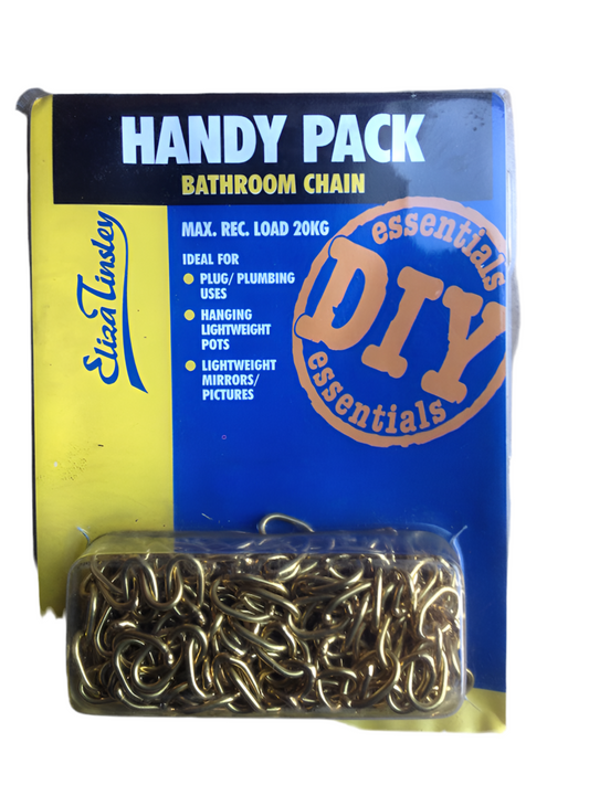 Eliza TInsley Chain Handy Pack Bathroom Brassy 3800859.     C1LB2T