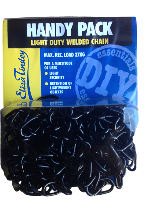 Eliza Tinsley Chain Black Light Welded Handy Packet 3Metres  3800863 C1LB2T