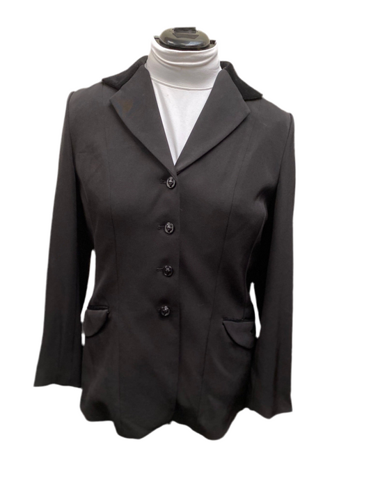 Equetech 40"  Black Ladies Showing Competition Jacket INVENT