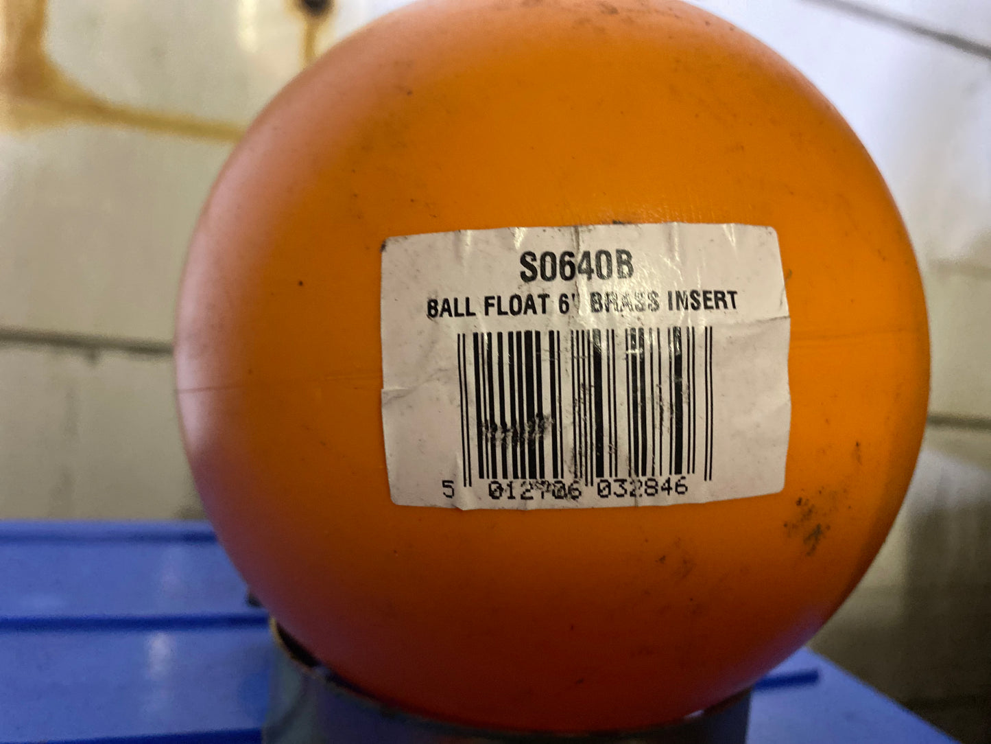 Ball Float 6" Orange Madder