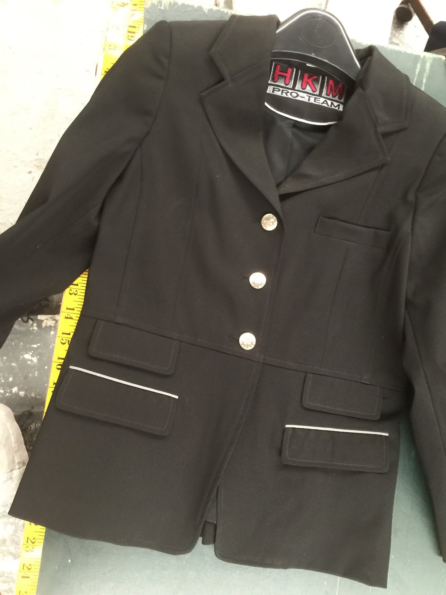 HKM 140cm Childs Black Show Jacket