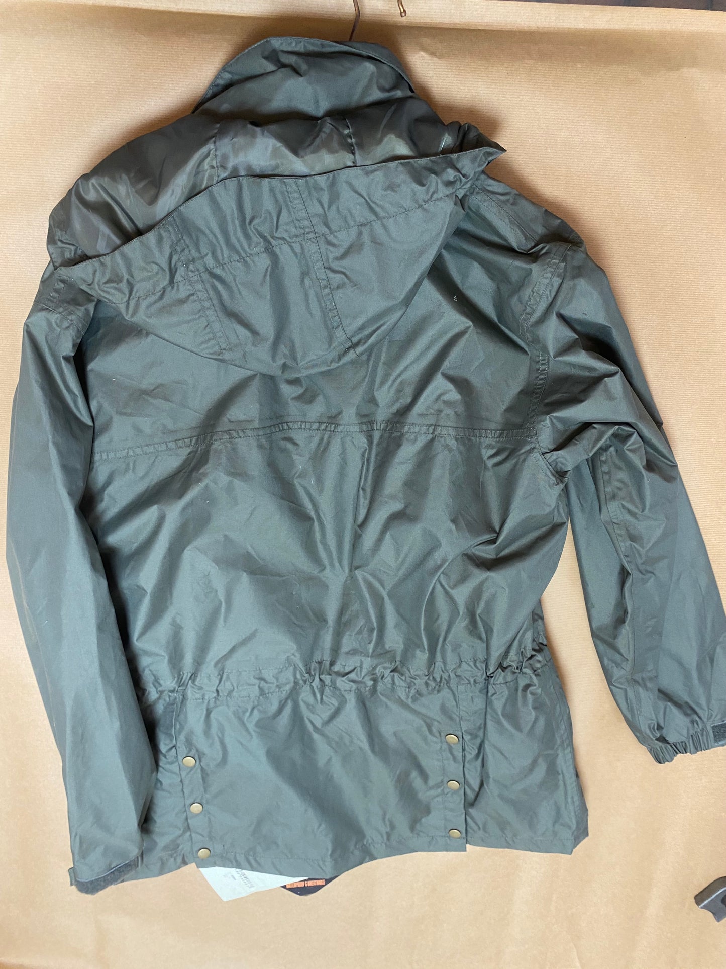 Waterproof Ladies Green Jacket Waterproof  M L 2XL Aronwear Wrexham