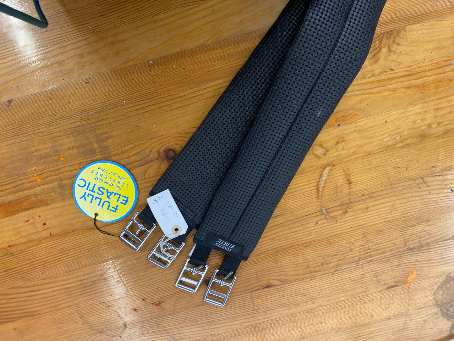 Wintec waffle Girth Stretch 40" Black