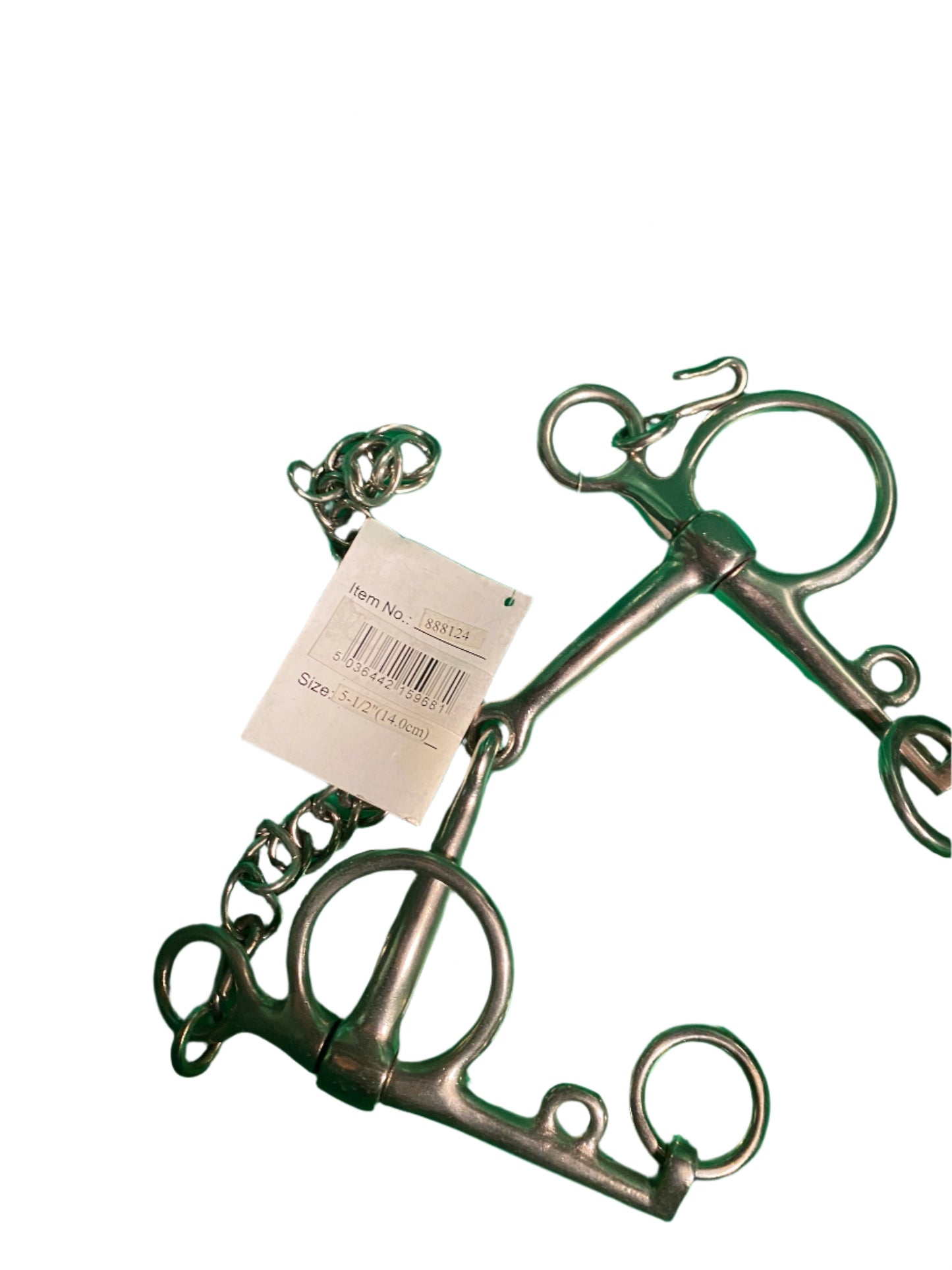 Horse Bit 5"  Weymouth Fixed  Cheek Mark Todd 888124 12.5cm