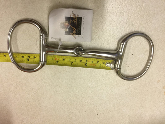 Horse Bit 4.5" Eggbut Jointed  Mark Todd 3821  11.5cm