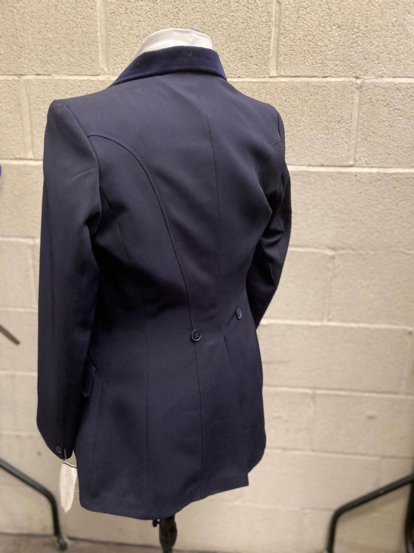 Caldene Ladies 49" Essen Show  Jacket Navy  Grey lining