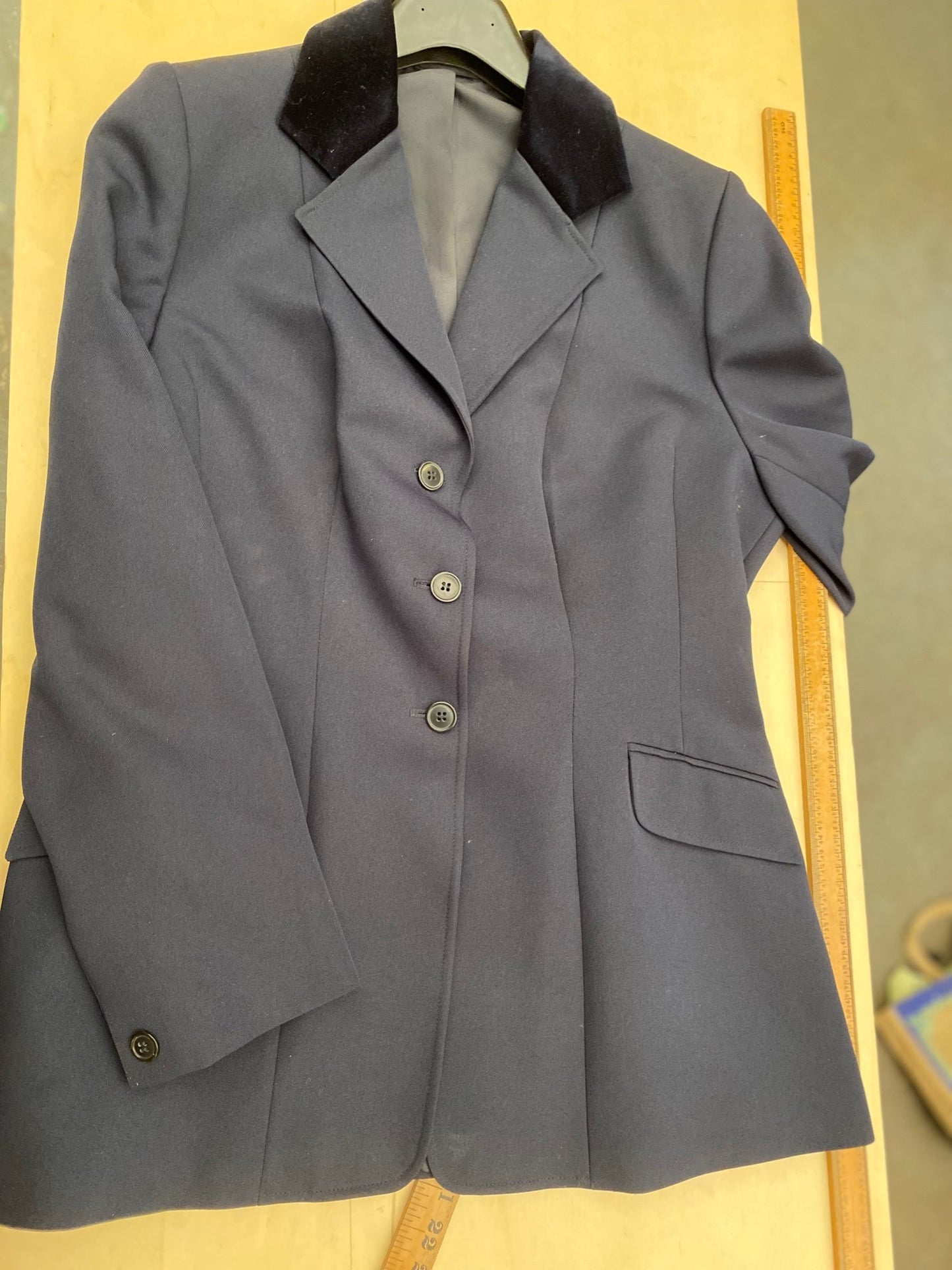 Caldene 40" Essen Navy Lining Ladies Showing Competition Jacket