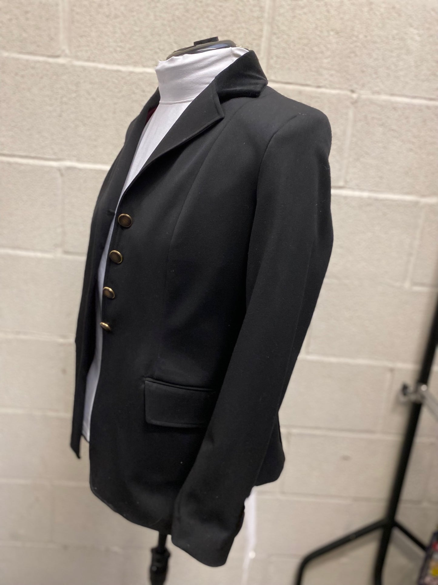 Caldene Ladies 38" Toscana Black Competition Showing Jacket