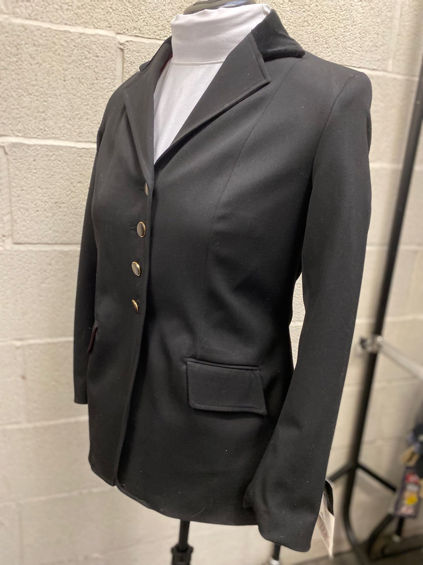 Caldene Ladies 38" Toscana Black Competition Showing Jacket