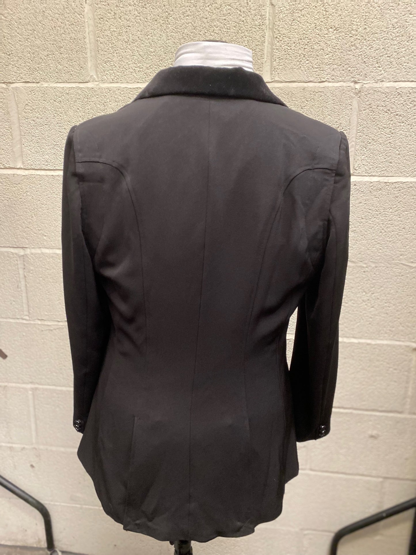 Equetech 40"  Black Ladies Showing Competition Jacket INVENT