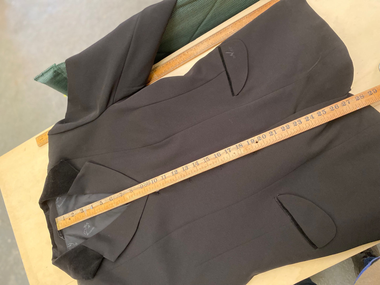 Equetech 40"  Black Ladies Showing Competition Jacket INVENT