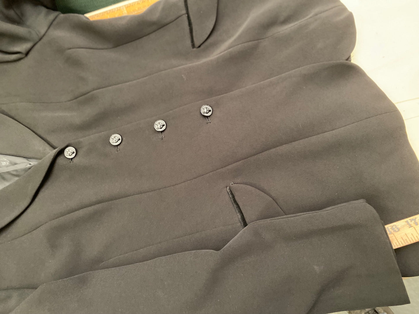 Equetech 40"  Black Ladies Showing Competition Jacket INVENT