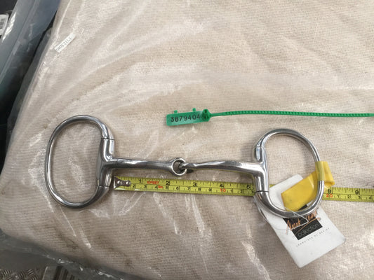 Horse Bit 5" Eggbut Jointed curved  Mark Todd 3822  12.5cm