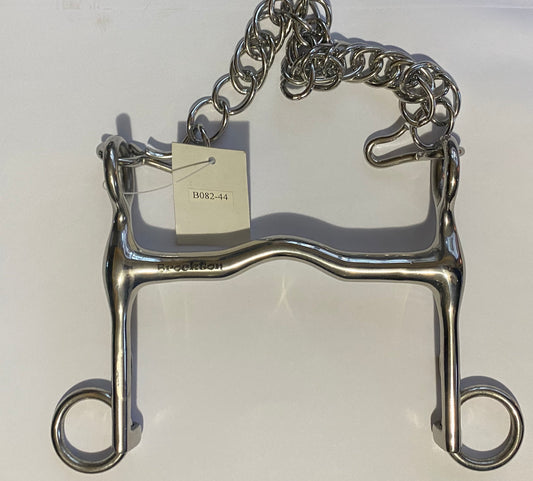 Horse Bit 4"  Weymouth Fixed  Cheek Mark Todd`B082-40