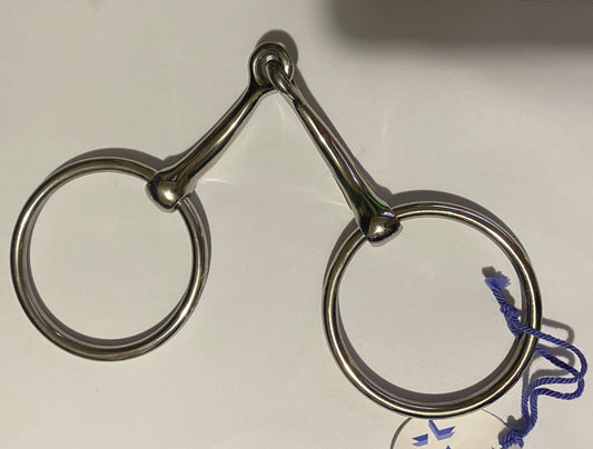Horse Bit 4.5" Loose Ring Curved Jointed  Mark Todd B011-50  11.5cm
