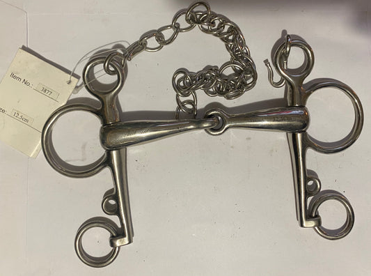 Horse Bit 5" Pelham Jointed  Mark Todd 3877 12.5cm