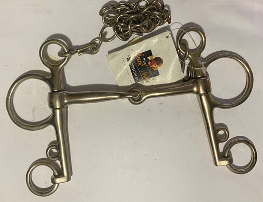Horse Bit 5"  Weymouth Fixed  Cheek Mark Todd 888124 12.5cm