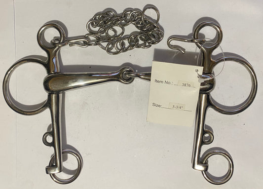 Horse Bit 5 3/4" Pelham Jointed  Mark Todd 3876 14.5cm