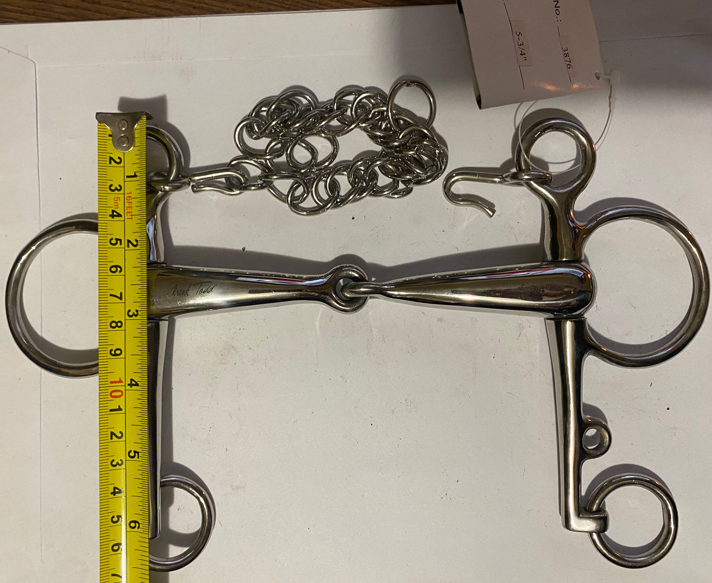 Horse Bit 5 3/4" Pelham Jointed  Mark Todd 3876 14.5cm